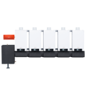 B2HAK98 Vitodens 200-W 5 x 49kW Wall Mounted In Series