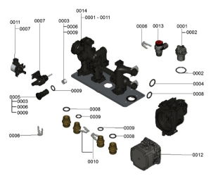 7124413 Hydraulic Block