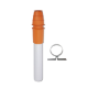 7373231 Flue 60/100mm vertical flue kit terracotta