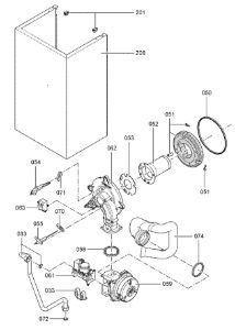 7194474 Burner & Housing