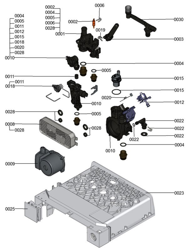 7124568 Hydraulic Block