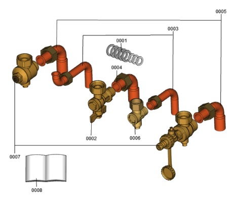 7357513 V100 Fittings