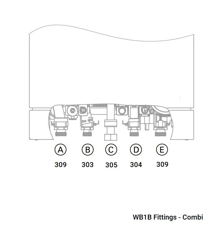 WB1B Fittings - Combi