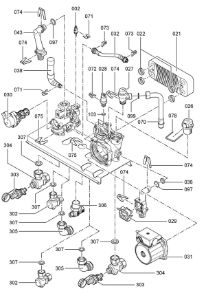 7248588 Hydraulic Block