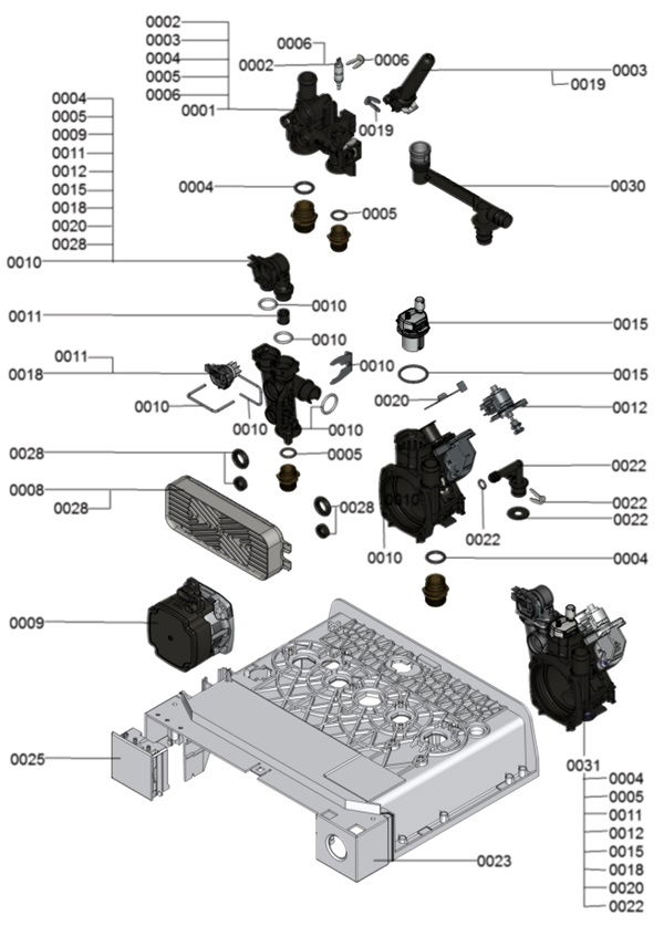 7359293 Hydraulic Block