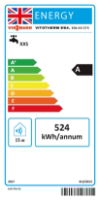 Vitotherm Over sink water heater 5l with tap