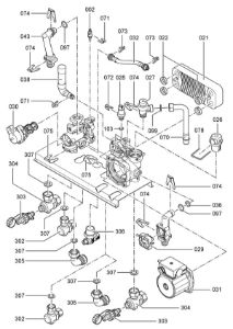 7248589 Hydraulic Block