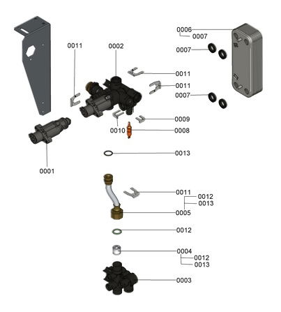 7121615 Hydraulic Plate Detail