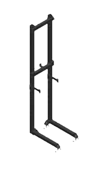 zk03678 Free standing frame V200-W 49-150 kW