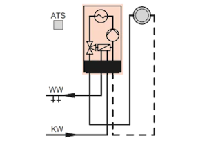 Vitodens 025-W BPKB Combi boiler to 28kW