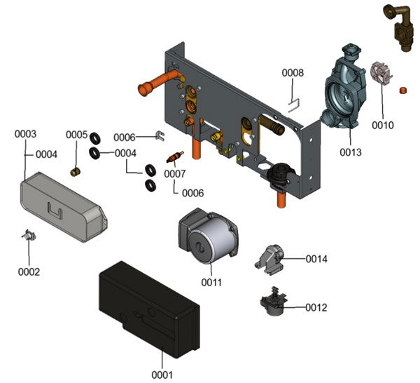 7115434 Hydraulic Plate