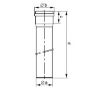 110mm Flue Pipe Extention Diag