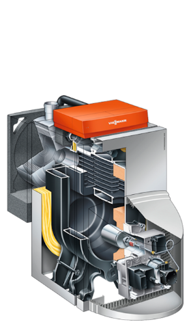 Vitorondens 200-T Condensing Oil Boiler 28.9Kw (Open Flue)