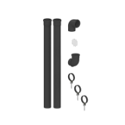 7373238 Flue 60mm Plume Management Kit