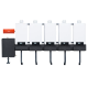 B2HAL04 Vitodens 200-W 5x 80kW Free-standing Frame In Series
