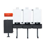 B2HAK88 Vitodens 200-W 3x 80kW Free-standing Frame In Series