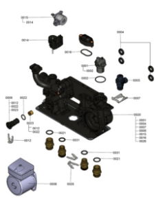 7121317 Hydraulic Block Detail