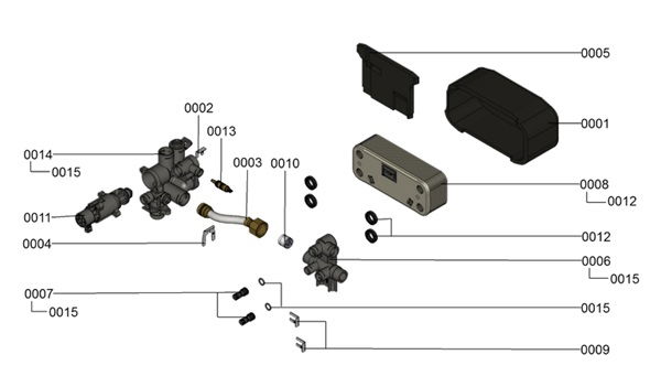 7115154 Hydraulic Block