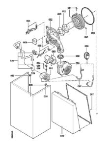 7176541 Burner and Housing