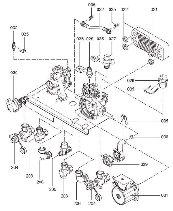 7246793 Hydraulic Block