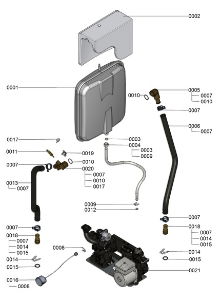 7121336 Hydraulic Detail