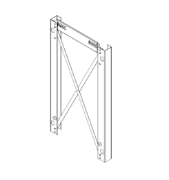 ZK05677 Vitodens 100-W PlusBus combi and system boiler stand off frame