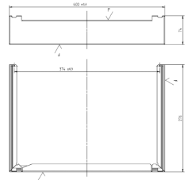 7905049 Vitodens 100-W Plusbus Valve fittings cover