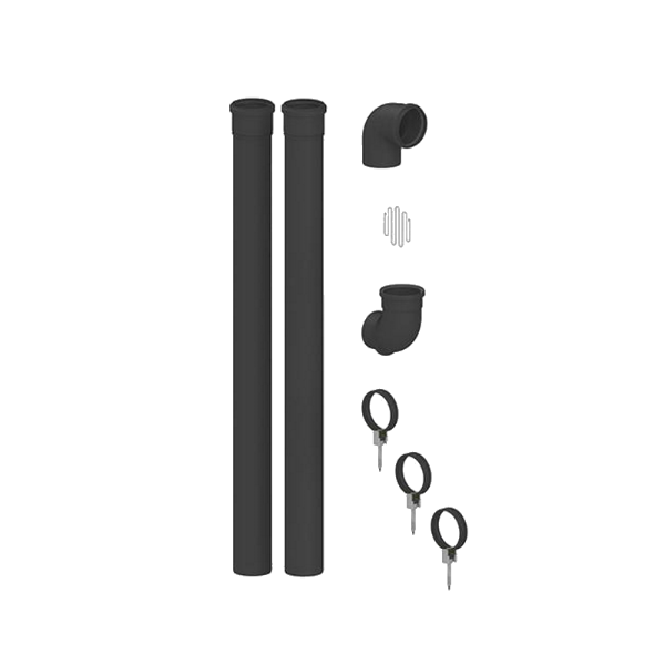 7512524 Flue 80mm Plume Management Kit