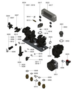 7124646 Hydralic Block