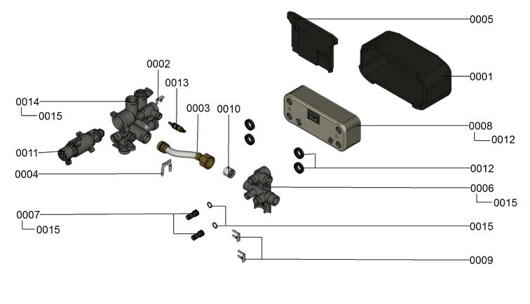 7115312 Hydraulic Block