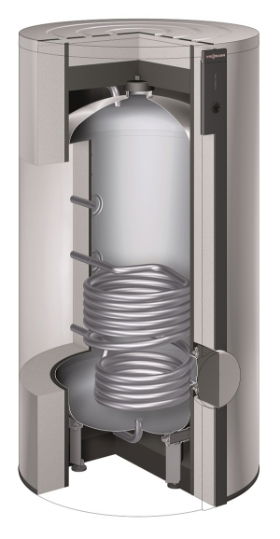 Vitocell 300-V EVIA-A 500L Cutaway