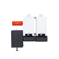 B2HAK74 Vitodens 200-W 2 x 49kW Wall Mounted in Series