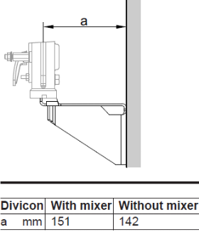 Single Divicon Wall Mounting Bracket